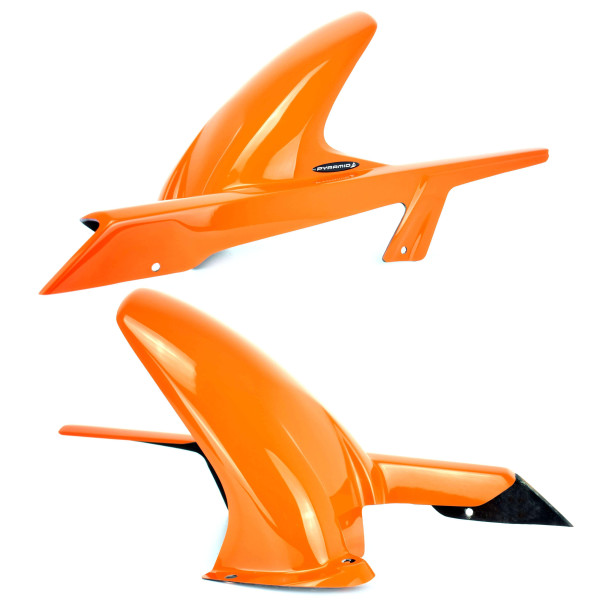 Pyramid Plastics Pyramid hugger | gloss orange | ktm 125 duke 2012>2023